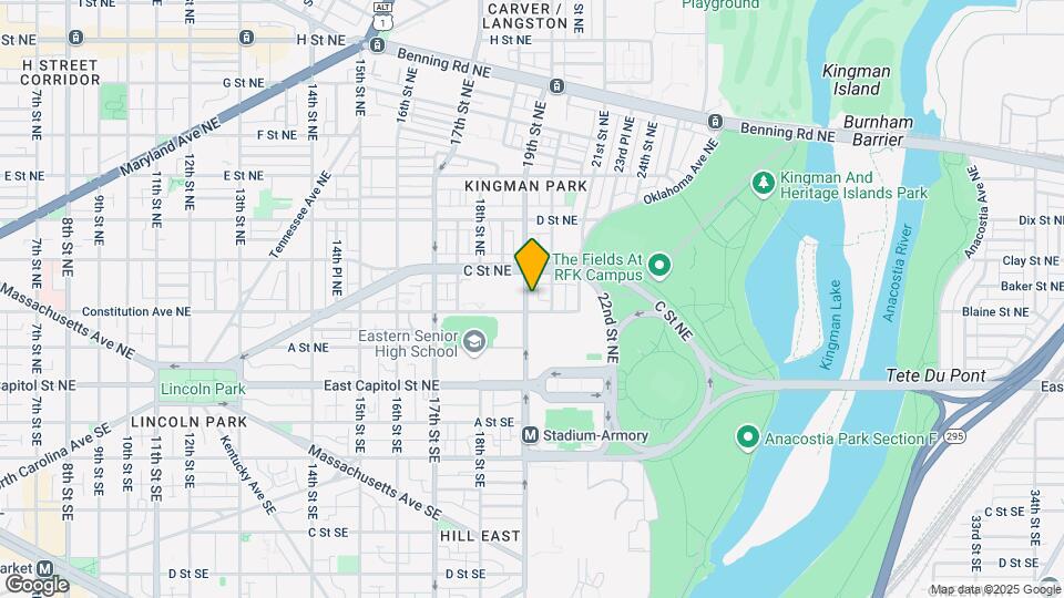209 19th St NE, Unit 4 Map and Location Details