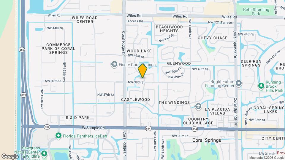 3900 NW 115th Ave Map and Location Details