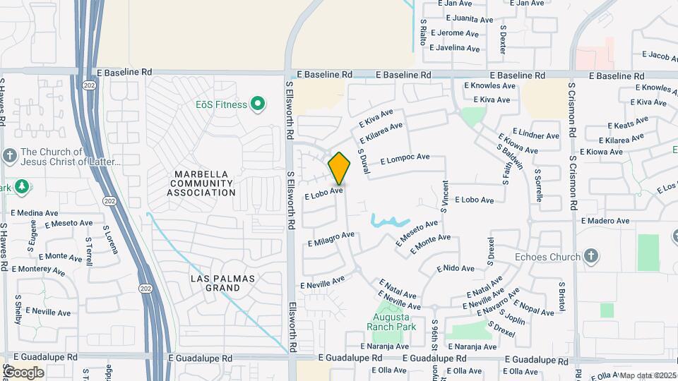 9331 E Lompoc Ave Map and Location Details