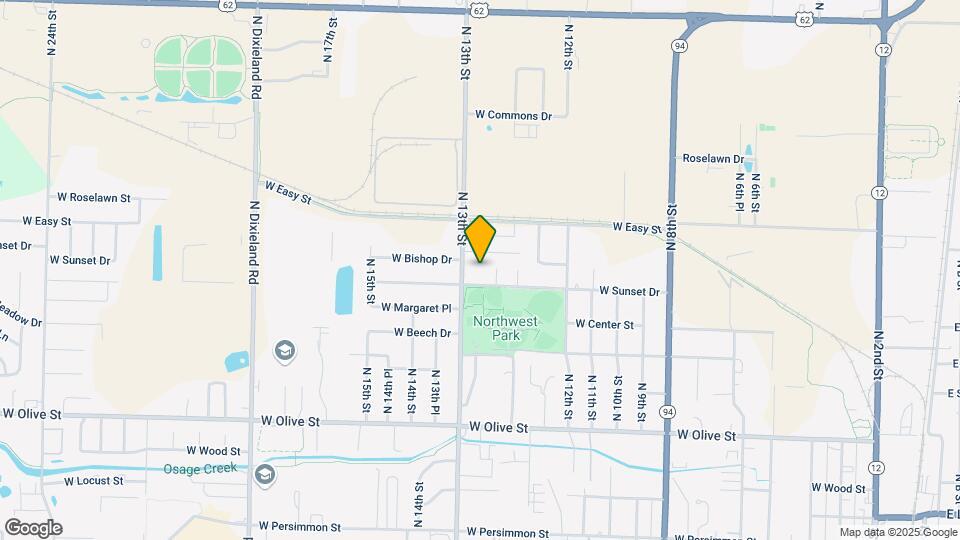 1266-1280 W Sunset Dr Map and Location Details