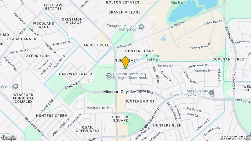 1426 Twining Oaks Ln Map and Location Details