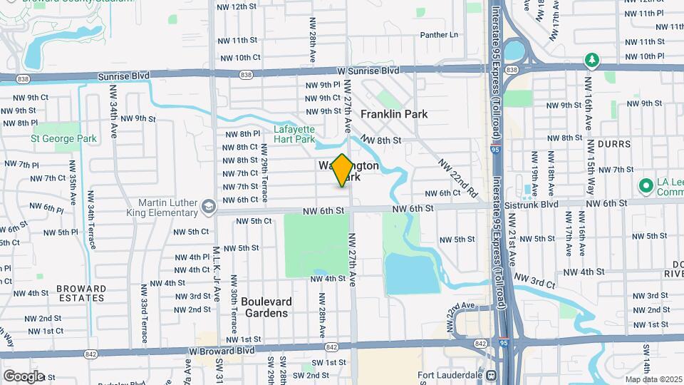 2713 NW 6th Ct Map and Location Details