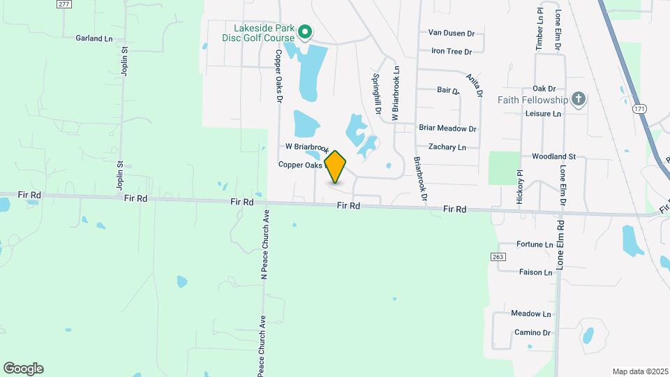 1009 S Gate Cir Map and Location Details