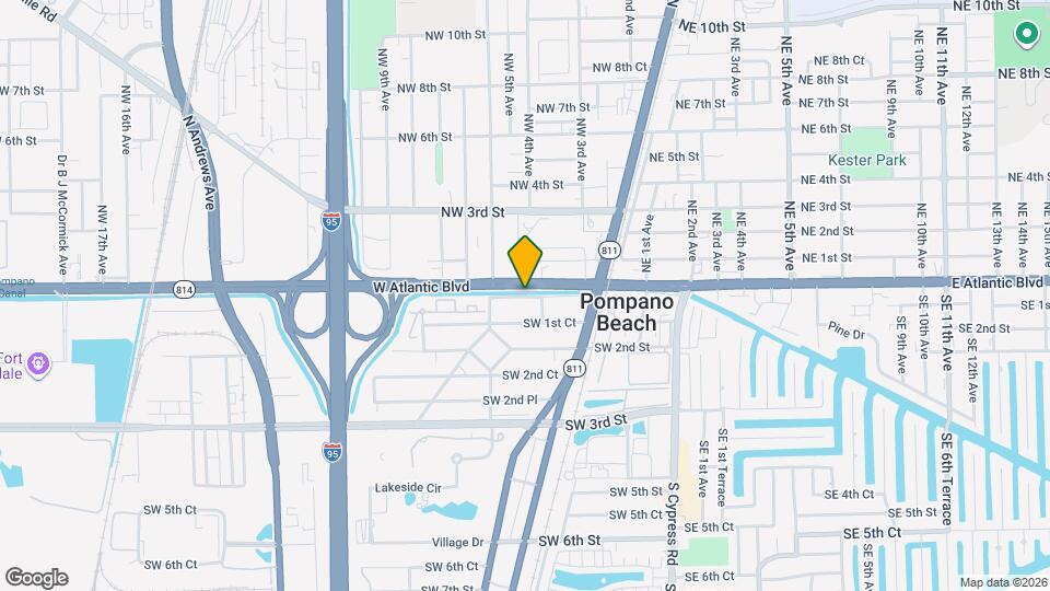321 SW 1st St Map and Location Details