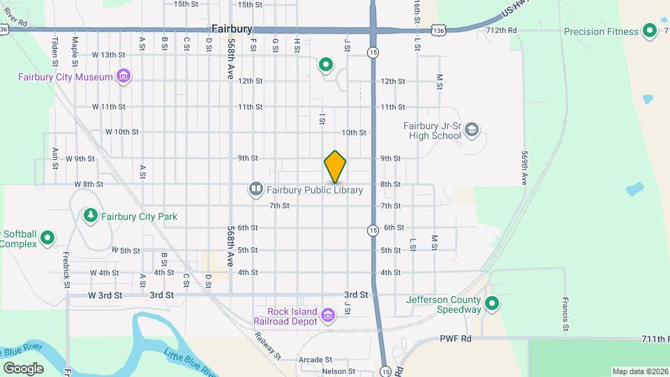 912 8th St Map and Location Details