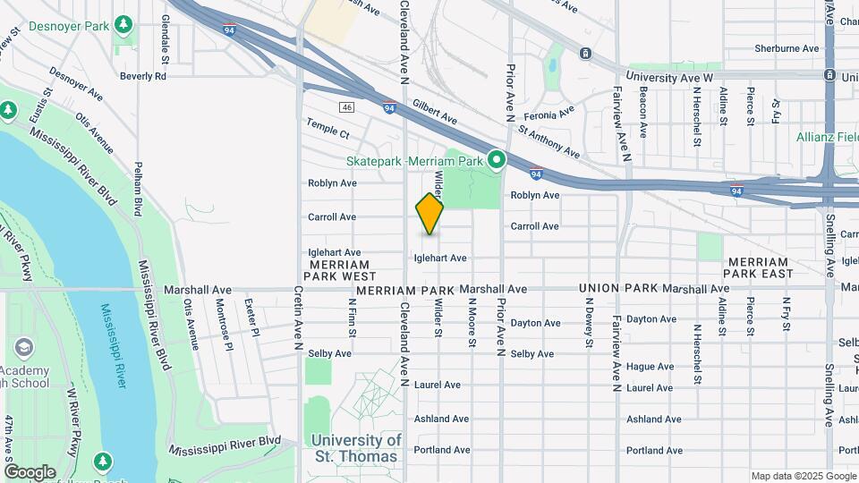 293 Wilder St N Map and Location Details