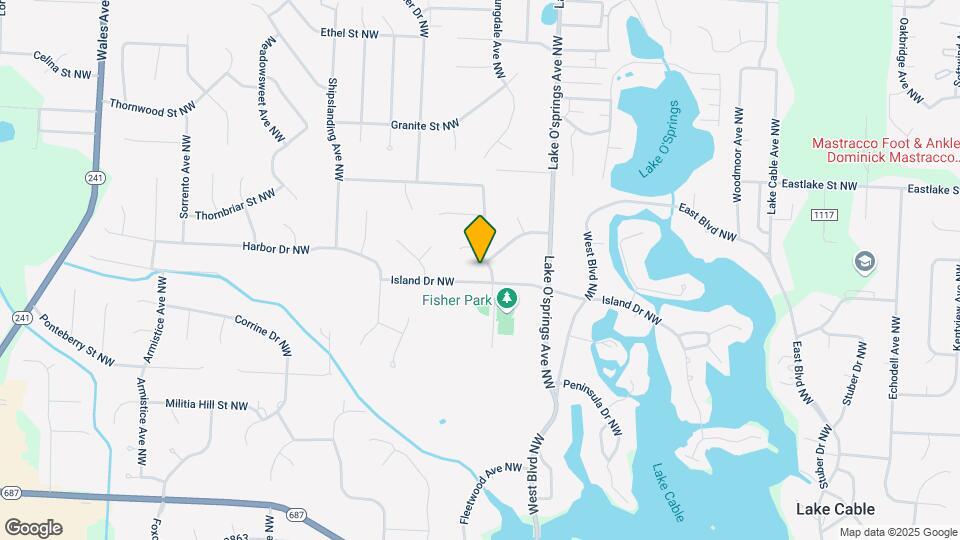6111 Island Dr NW Mapa y Detalles de la Ubicación