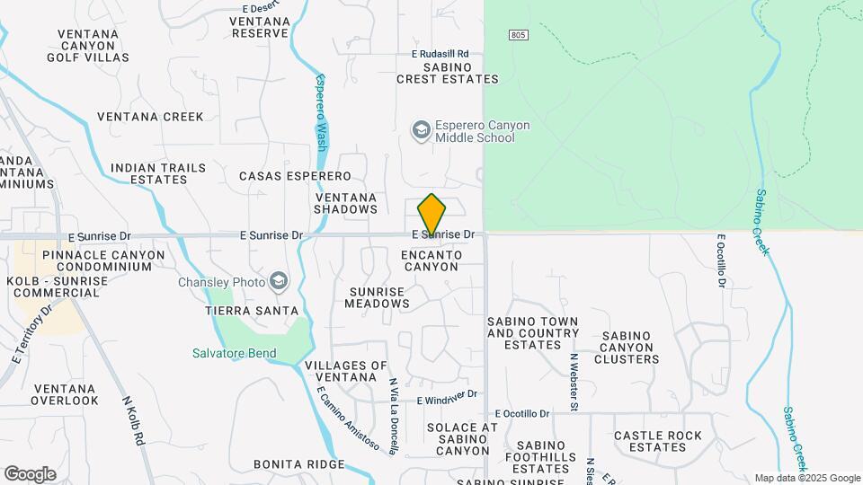 7775 E Castle Valley Way Map and Location Details