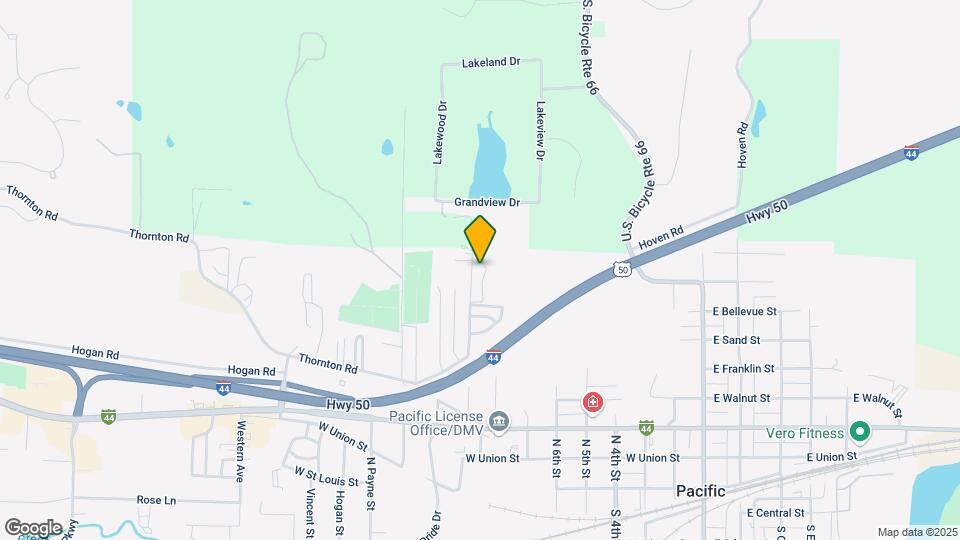 635 Palisades Dr Map and Location Details