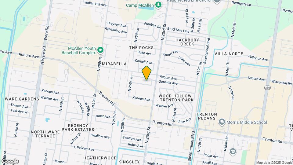 2400 Yellowhammer Ave Map and Location Details