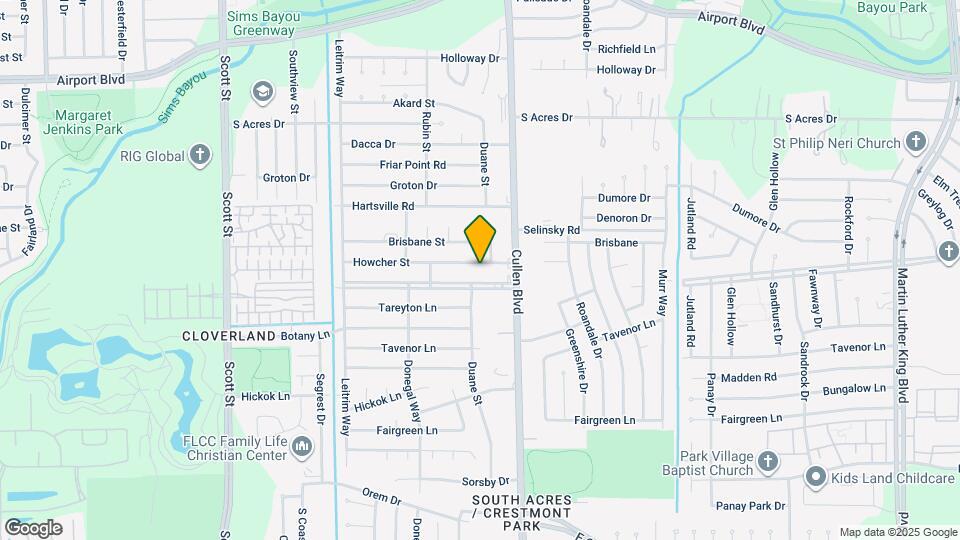 4414 Howcher St Map and Location Details