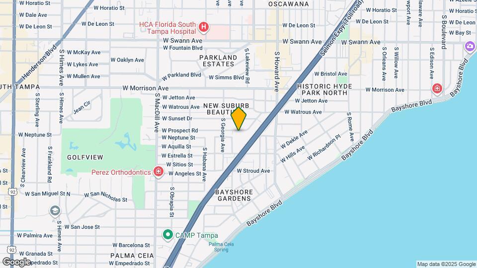 2434 W Prospect Rd Map and Location Details