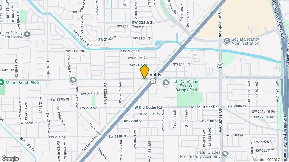 11800 SW 216th St Map and Location Details