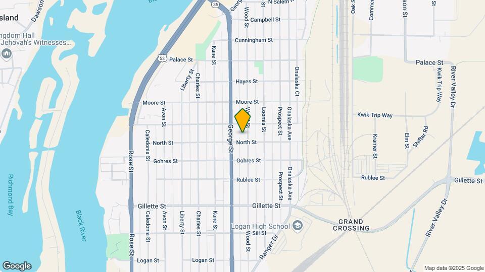 1909 Wood St Mapa y Detalles de la Ubicación