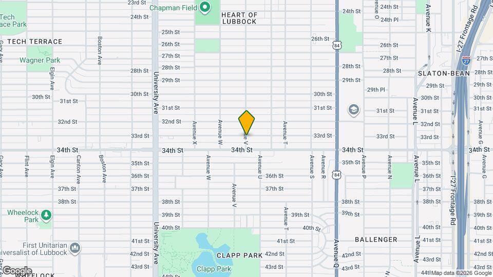 2123 33rd St Map and Location Details