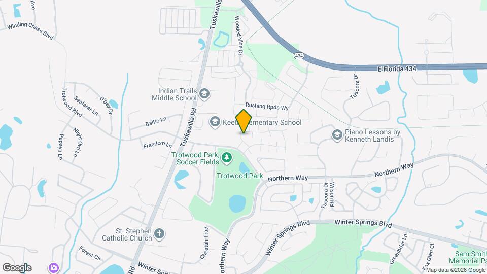 1530 Casa Park Cir Map and Location Details