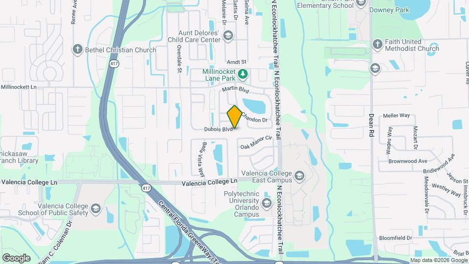 9410 Dubois Blvd Mapa y Detalles de la Ubicación