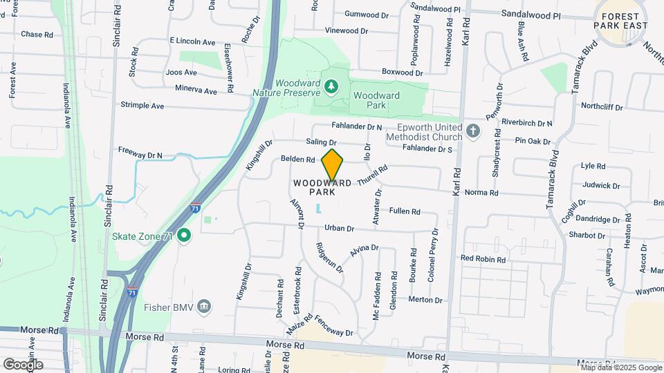 1271 Thurell Rd Map and Location Details