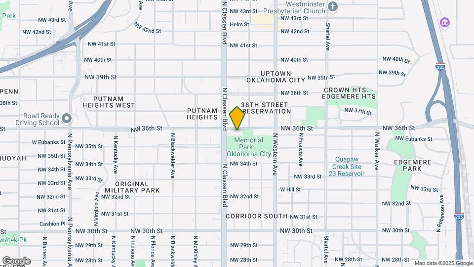1220 NW 36th St Map and Location Details