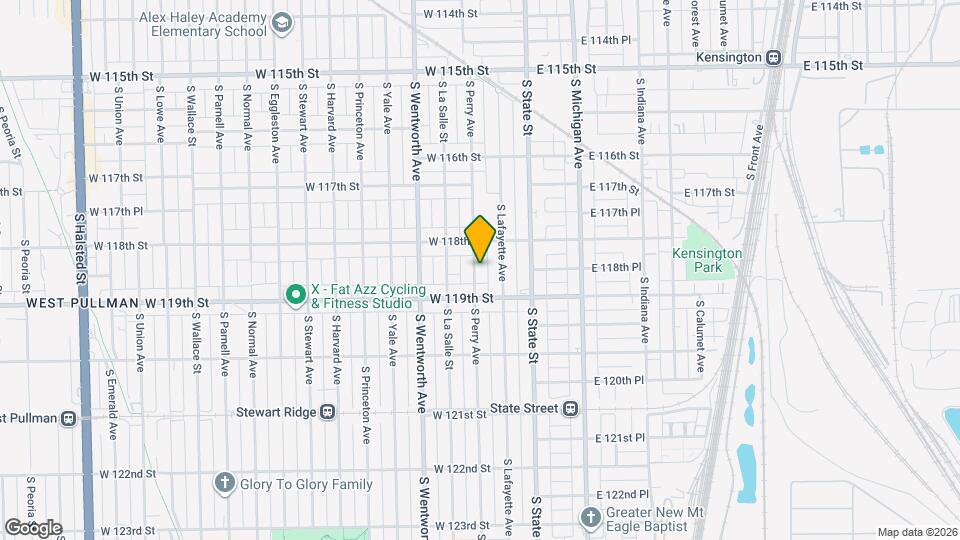 11833 S Perry Ave Map and Location Details