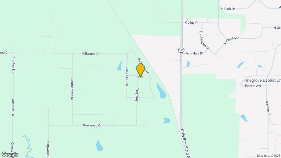 8140 Trey Way Map and Location Details