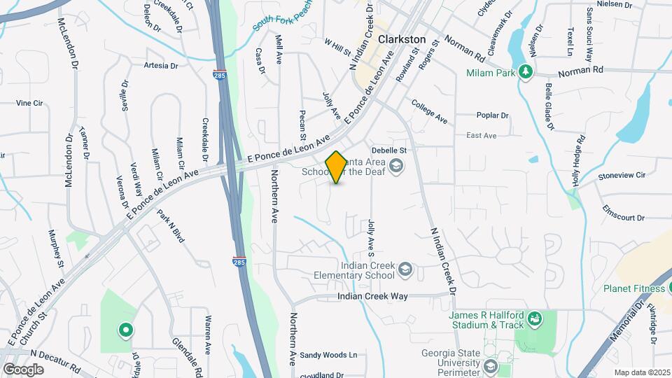 852 Glynn Oaks Dr Map and Location Details