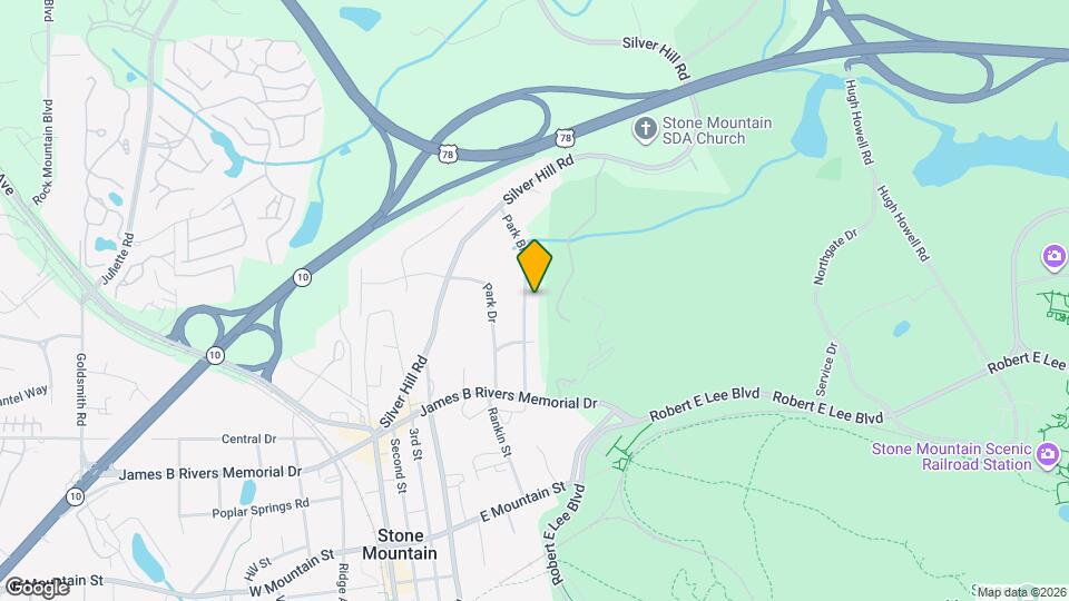 1241 Park Blvd Map and Location Details