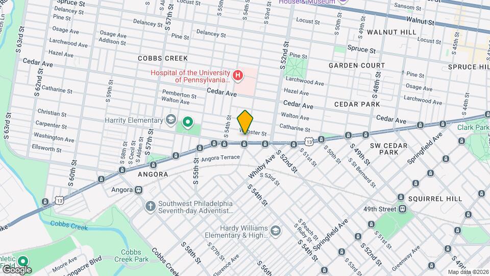 742 S 53rd St Map and Location Details