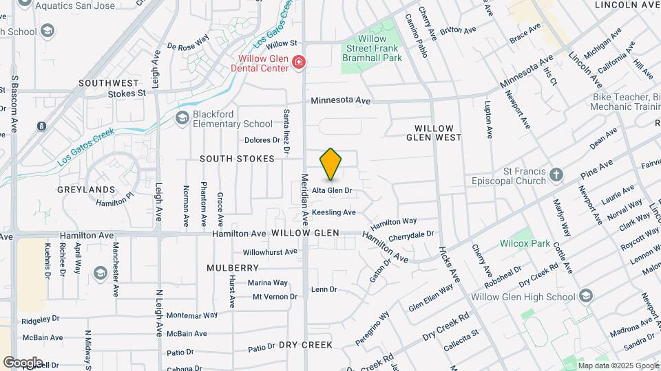 1567 Alta Glen Dr Map and Location Details