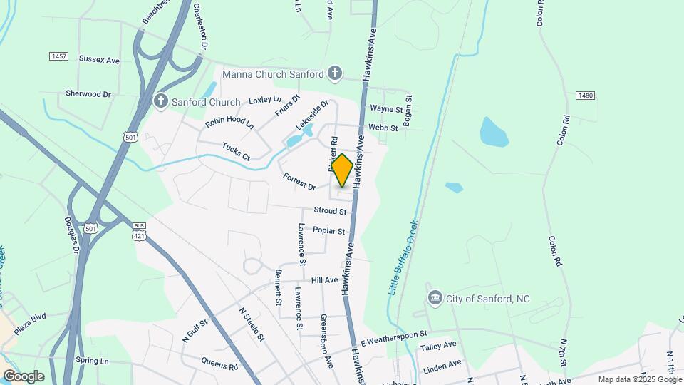 507 Apple Ln Map and Location Details