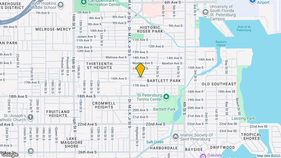 827 Paris Ave S-Unit -B Map and Location Details