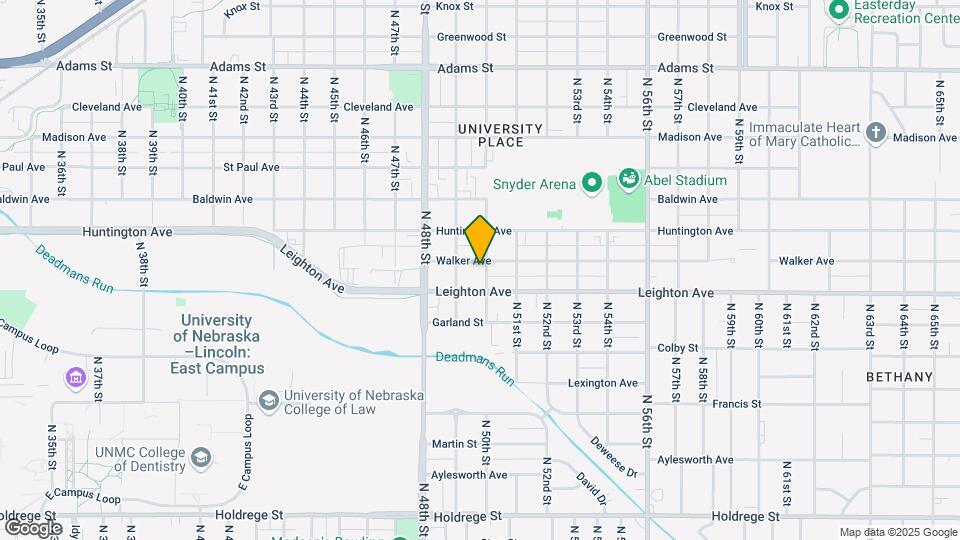 4945 Walker Ave Mapa y Detalles de la Ubicación