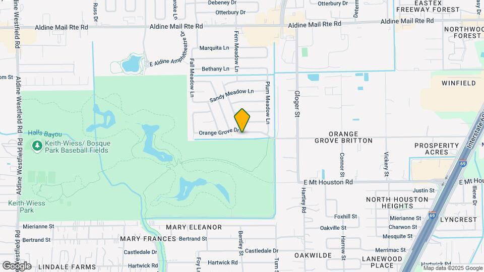 3706 Orange Grove Dr Map and Location Details