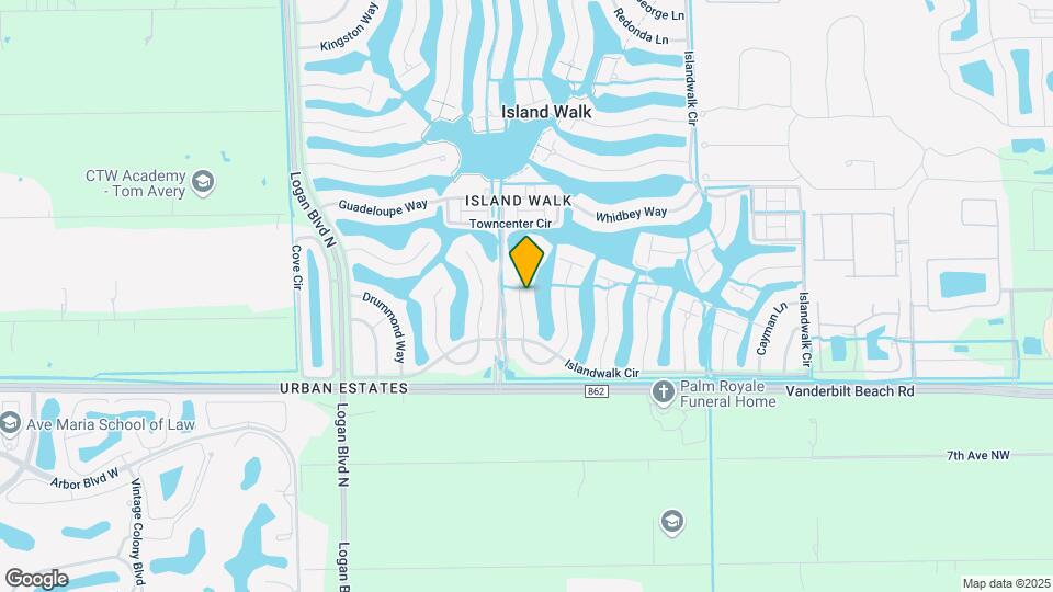 2736 Island Pond Ln Map and Location Details