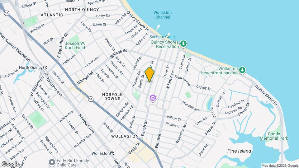 174 Beach St Mapa y Detalles de la Ubicación