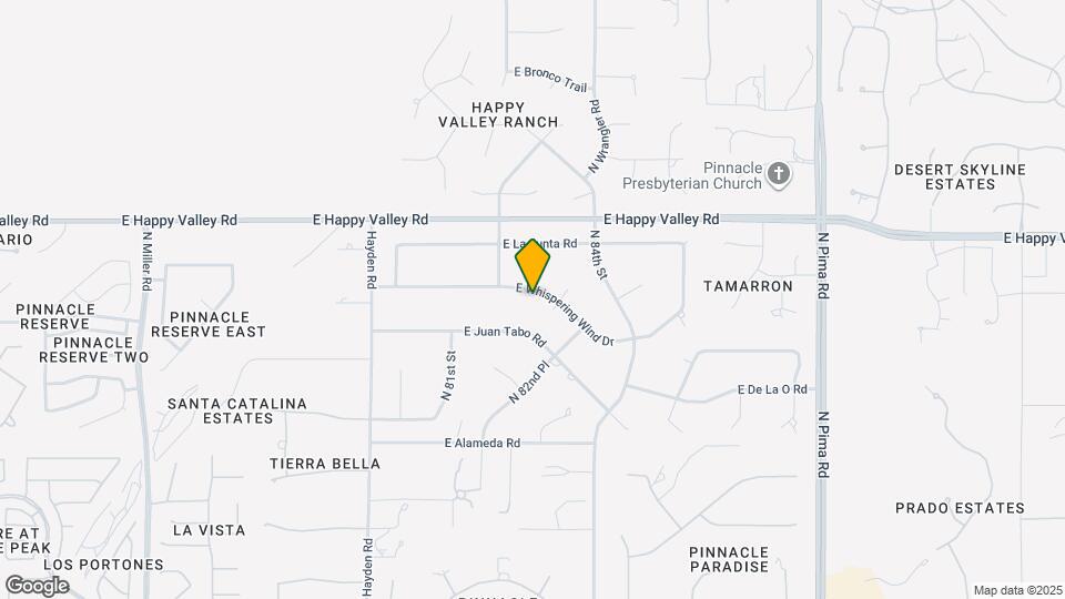 8171 E Whispering Wind Dr Map and Location Details