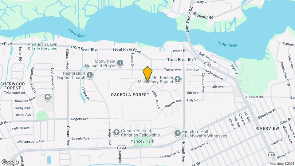 3174 Garden Brook Rd Mapa y Detalles de la Ubicación