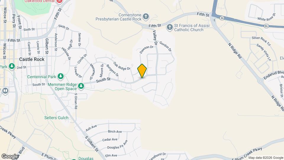 1356 South St Map and Location Details