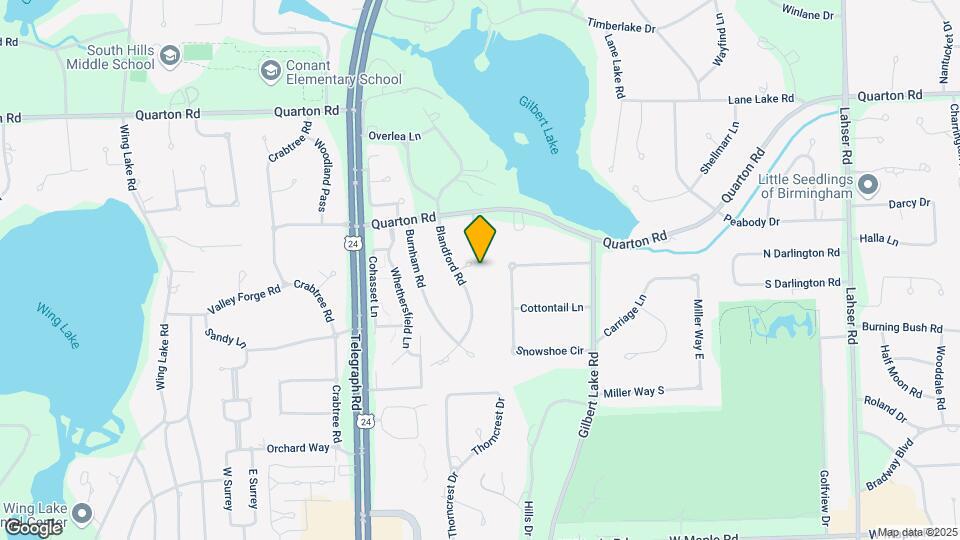 5839 Blandford Ct Map and Location Details