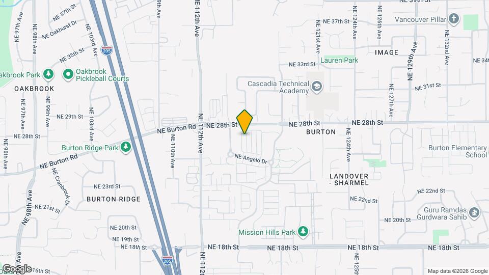 2641 NE 115th Pl. Map and Location Details