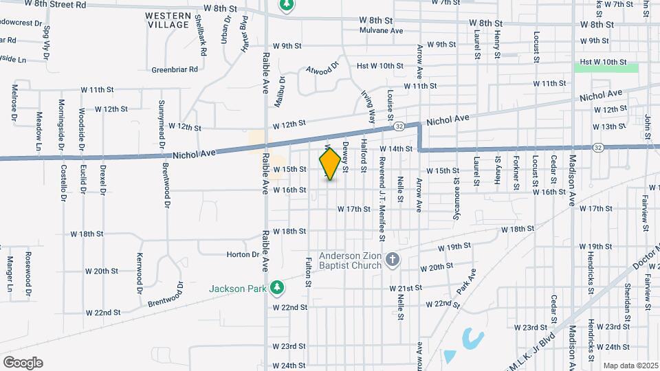 1532 Walton St Map and Location Details