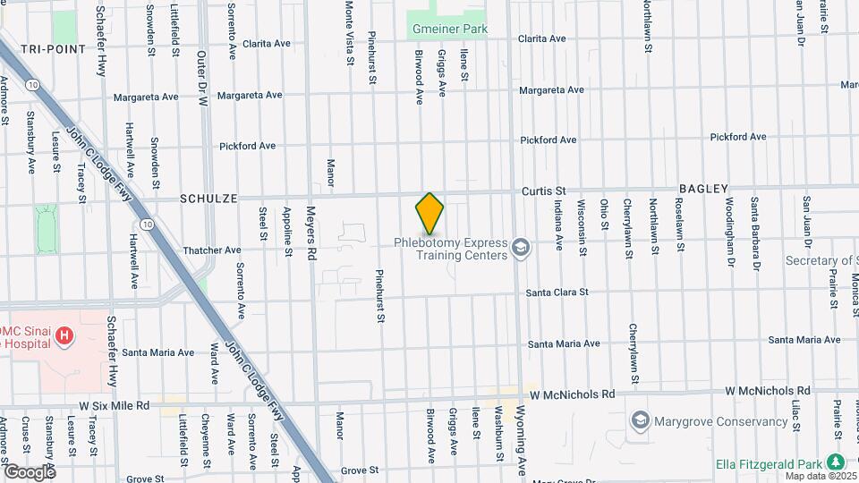 18000 Birwood St Map and Location Details