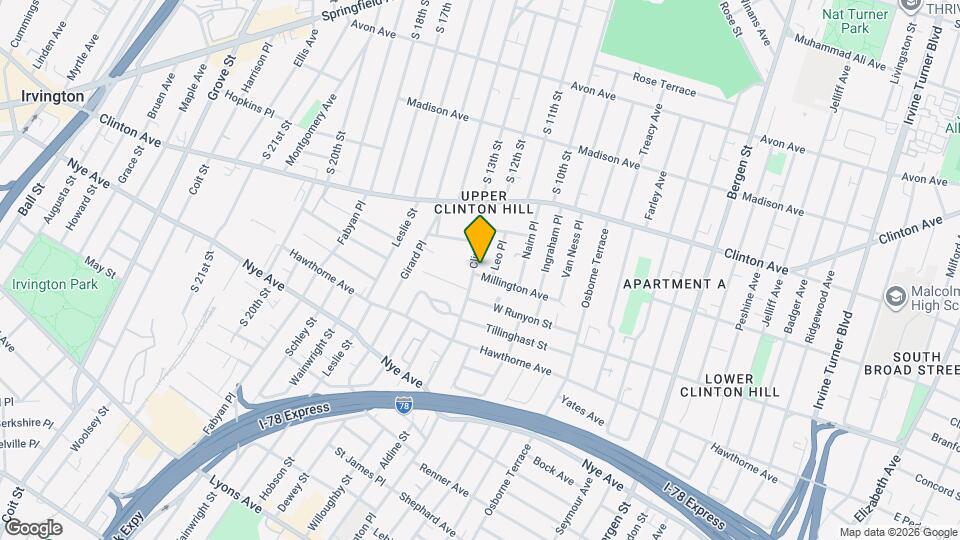 58-60-60 Clinton Pl, Unit 2 Mapa y Detalles de la Ubicación