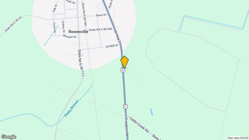 4735 Rowesville Rd Map and Location Details