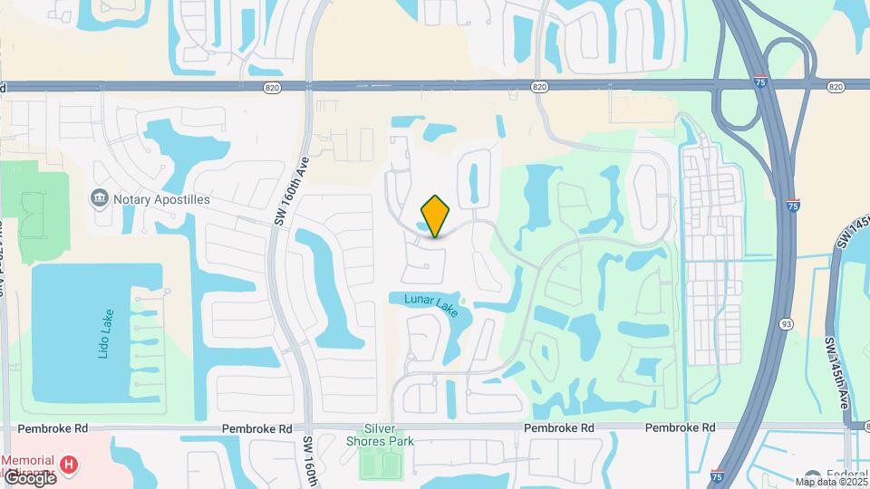 15821 SW 10th St Map and Location Details