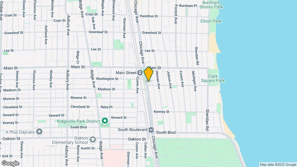 525 Kedzie St Map and Location Details