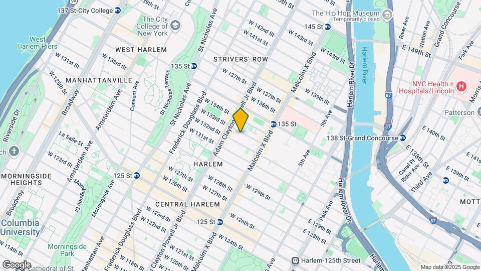 148 W 133rd St Map and Location Details