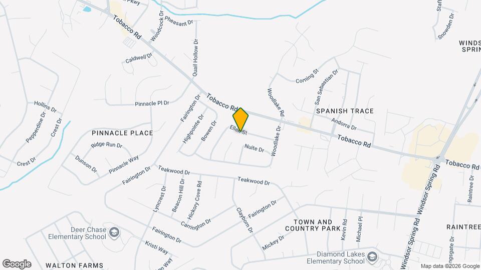 3922 Ellen St Map and Location Details