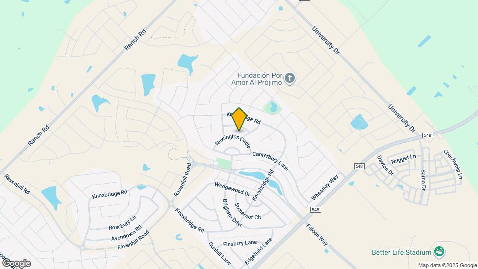 1010 Newington Circle Map and Location Details