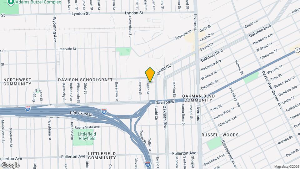 This beautifully updated 4-bedroom, 1-bath single-family home is ready for move-in! Map and Location Details